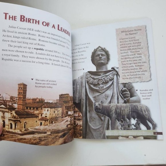 Julius Caesar: Roman Leader (Primary Source Readers) - Paperback - Picture 8 of 10